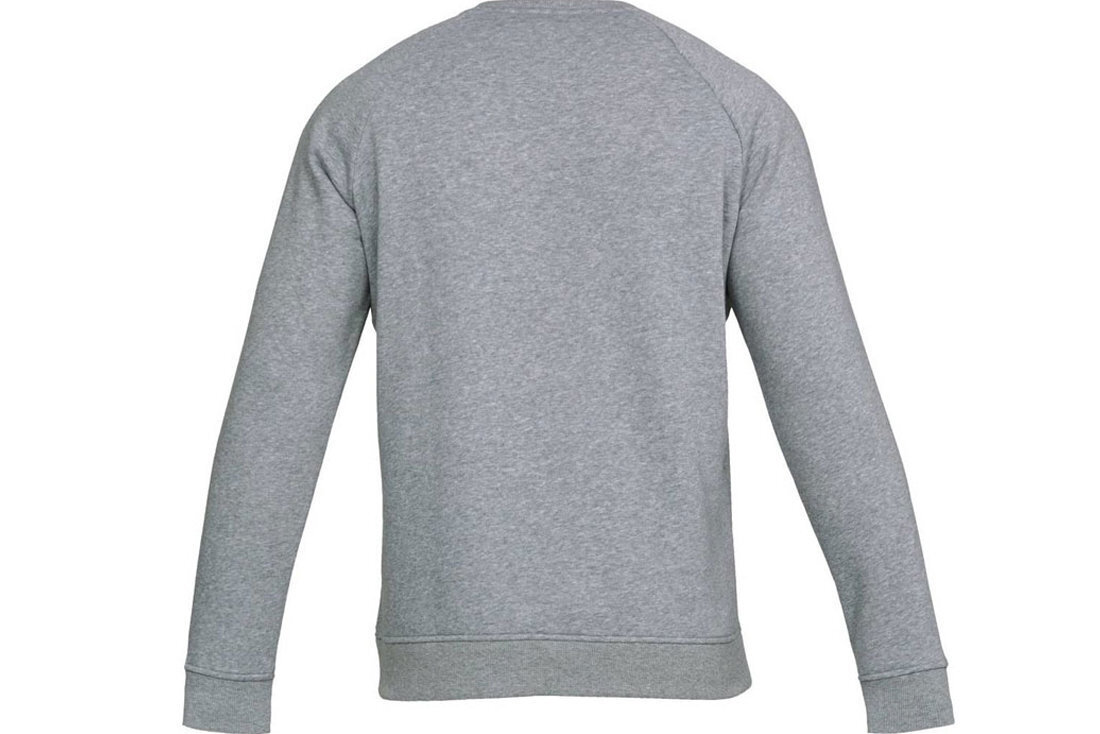 Meeste dressipluus Under Armor Rival Fllece Crew M 1320738 -036 (45622), hall цена и информация | Meeste pusad | kaup24.ee