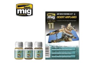 AMMO MIG - DESERT AIRPLANES SET. AMIG7424 цена и информация | Принадлежности для рисования, лепки | kaup24.ee