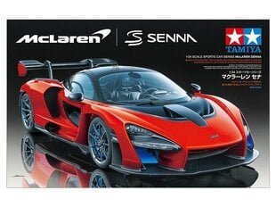 Tamiya - MCLAREN SENNA, 1/24, 24355 hind ja info | Klotsid ja konstruktorid | kaup24.ee