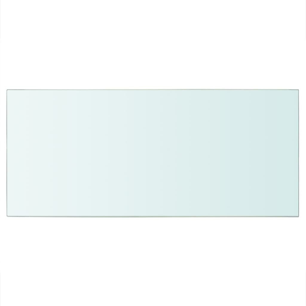 vidaXL riiulid, 2 klaasist paneeli, läbipaistvad, 50 x 25 cm цена и информация | Riiulid | kaup24.ee
