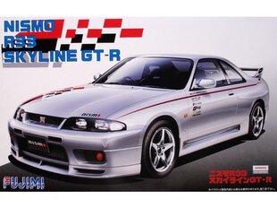 Пластиковая сборная модель Fujimi -  Nismo R33 Skyline GT-R (R33), 1/24, 03835 цена и информация | Конструкторы и кубики | kaup24.ee