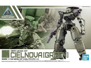 Bandai - 30MM bEXM-14T Cielnova [Green], 1/144, 60252 hind ja info | Klotsid ja konstruktorid | kaup24.ee