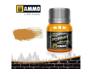 Акриловая краска AMMO MIG - DRYBRUSH Light Rust, 40 мл, 0610 цена и информация | Принадлежности для рисования, лепки | kaup24.ee