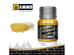 Акриловая краска AMMO MIG - DRYBRUSH Brass, 40 мл, 0623 цена и информация | Принадлежности для рисования, лепки | kaup24.ee