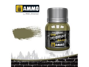 Акриловая краска AMMO MIG - DRYBRUSH Green, 40 мл, 0607 цена и информация | Принадлежности для рисования, лепки | kaup24.ee