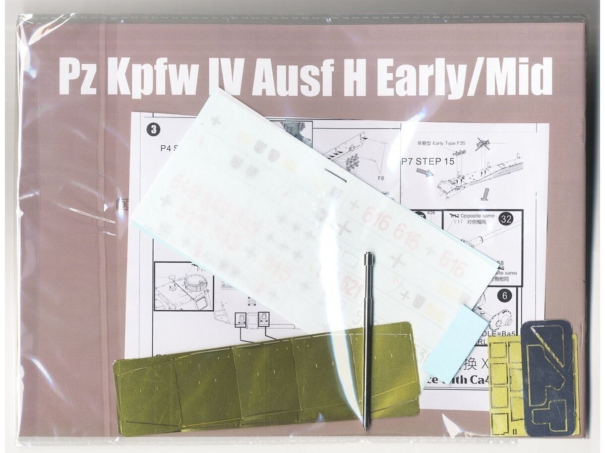 Border Model - Pz.Kpfw.IV Ausf.H Early/Mid 2 in 1, 1/35, BT-005 hind ja info | Klotsid ja konstruktorid | kaup24.ee