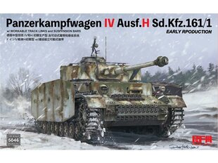 Rye Field Model - Pz.Kpfw.IV Ausf.H Sd.Kfz.161/1 Early Production, 1/35, RFM-5046 цена и информация | Конструкторы и кубики | kaup24.ee