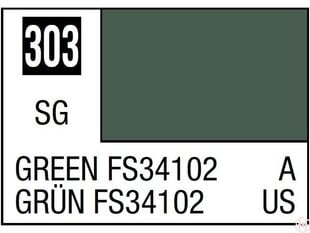 Mr.Hobby - Mr.Color C-303 Green FS34102, 10ml hind ja info | Kunstitarbed, voolimise tarvikud | kaup24.ee