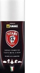 TITANS HOBBY - WHITE MATT PRIMER (teraga krunt) 400ml, 101 hind ja info | Kunstitarbed, voolimise tarvikud | kaup24.ee