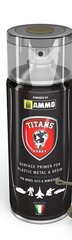 TITANS HOBBY - MILITARY GREEN MATT PRIMER (teraga krunt) 400ml, 108 цена и информация | Принадлежности для рисования, лепки | kaup24.ee