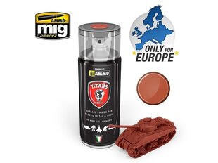 TITANS HOBBY - RUST BASE MATT PRIMER (teraga krunt) 400ml, 113 цена и информация | Принадлежности для рисования, лепки | kaup24.ee