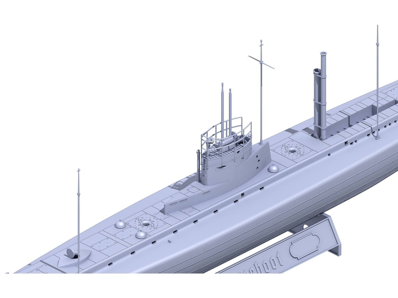 Das Werk - WWI German U-Boat SM U-9, 1/72, 72001 цена и информация | Klotsid ja konstruktorid | kaup24.ee