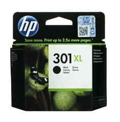 Tindikassett HP 301XL (CH563), must hind ja info | Tindiprinteri kassetid | kaup24.ee