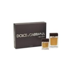 Komplekt Dolce & Gabbana The One: EDT meestele 100 ml + EDT 30 ml цена и информация | Мужские духи | kaup24.ee