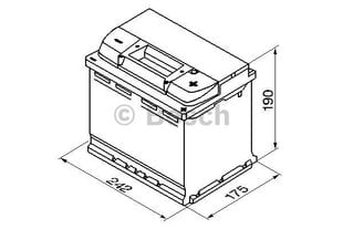 Аккумулятор Bosch 63Ah 610A S5005 цена и информация | Аккумуляторы | kaup24.ee