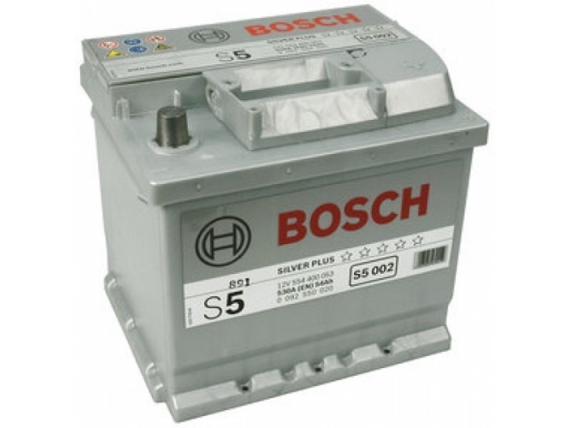Aku Bosch 54Ah 530A S5002 hind ja info | Akud | kaup24.ee