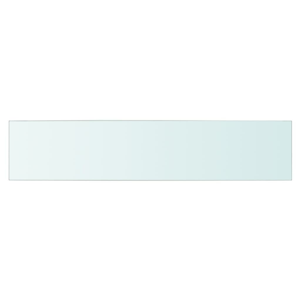 vidaXL riiulid 2 klaasist paneeli 70 x 15 cm hind ja info | Riiulid | kaup24.ee