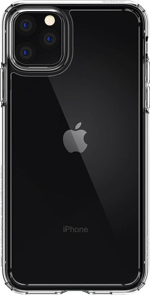 SPIGEN ULTRA HYBRID IPHONE 11 PRO MAX CRYSTAL CLEAR (Transparent) цена и информация | Telefoni kaaned, ümbrised | kaup24.ee