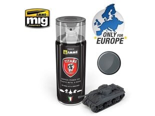 TITANS HOBBY - PANZERGRAU MATT PRIMER (teraga krunt) 400ml, 112 hind ja info | Kunstitarbed, voolimise tarvikud | kaup24.ee