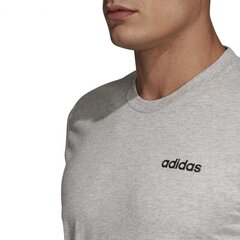 Adidas Essentials Plain Tee meeste t-särk, hall цена и информация | Мужская спортивная одежда | kaup24.ee