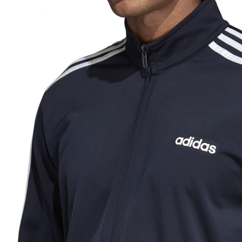 Meeste Dressipluus Adidas Essentials 3 Stripes Tricot Track Top, sinine Tumesinine. M hind ja info | Meeste pusad | kaup24.ee