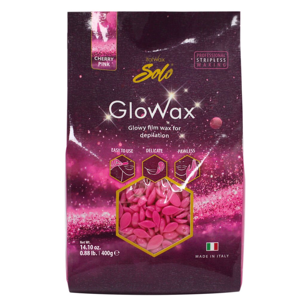 Graanulvaha Italwax Glo wax Cherry pink, 400 g цена и информация | Depileerimisvahendid | kaup24.ee