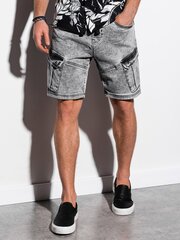 Meeste lühikesed püksid Ombre W220, hall hind ja info | Meeste lühikesed püksid | kaup24.ee