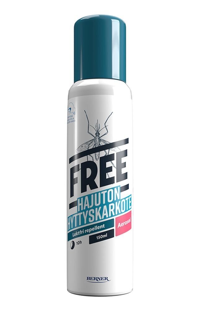 Putukatõrjesprei Free 150 ml цена и информация | Sääsetõrje- ja puugitõrjevahendid | kaup24.ee