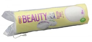 Vatipadjad Beauty 80 tk цена и информация | Ватная продукция, влажные салфетки | kaup24.ee