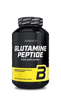 Пищевая добавка Biotech Glutamine Peptide 180 капс., MP-234/21 цена и информация | Глютамин | kaup24.ee