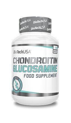 Toidulisand Biotech USA Chondroitin Glucosamine 60 kapslit. hind ja info | Toidulisandid ja preparaadid liigestele | kaup24.ee