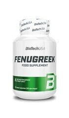 Toidulisand BioTech USA Fenugreek, 60 kaps. hind ja info | Testosterooni stimulaatorid | kaup24.ee