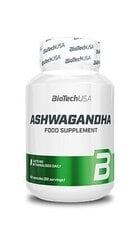 Toidulisand BioTech USA Ashwagandha, 60 kaps. hind ja info | Vitamiinid | kaup24.ee