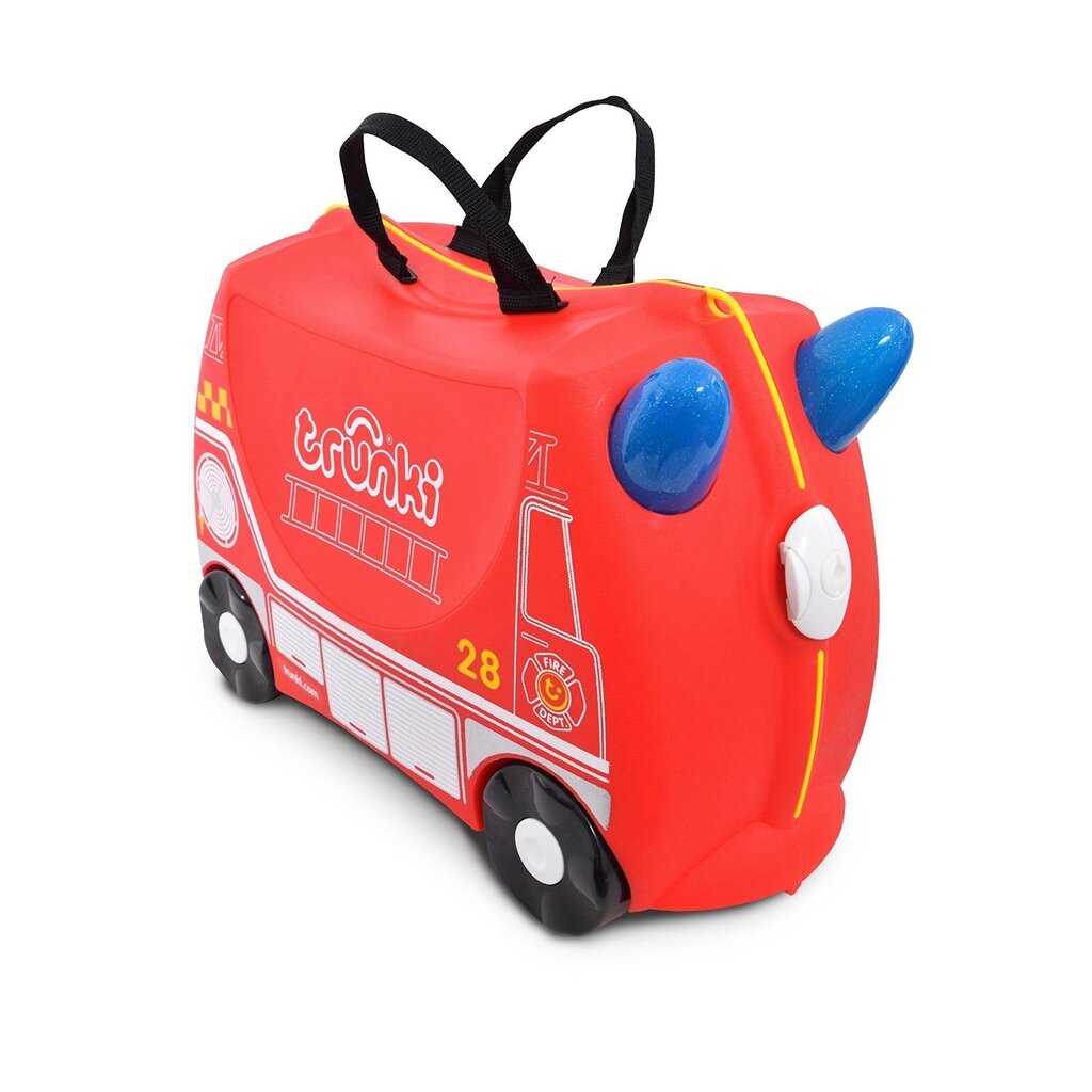 Laste reisikohver Trunki Frank Fire Truck цена и информация | Kohvrid, reisikotid | kaup24.ee