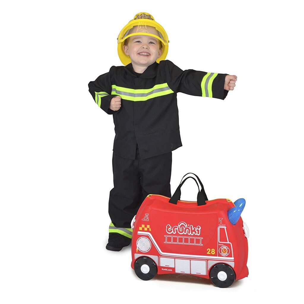 Laste reisikohver Trunki Frank Fire Truck hind ja info | Kohvrid, reisikotid | kaup24.ee