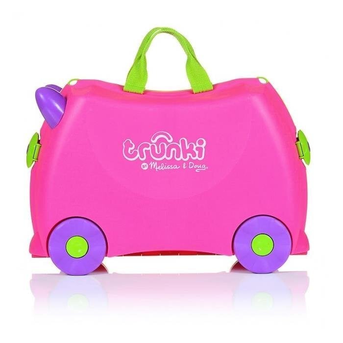 Laste reisikohver Trunki Trixi, roosa цена и информация | Kohvrid, reisikotid | kaup24.ee