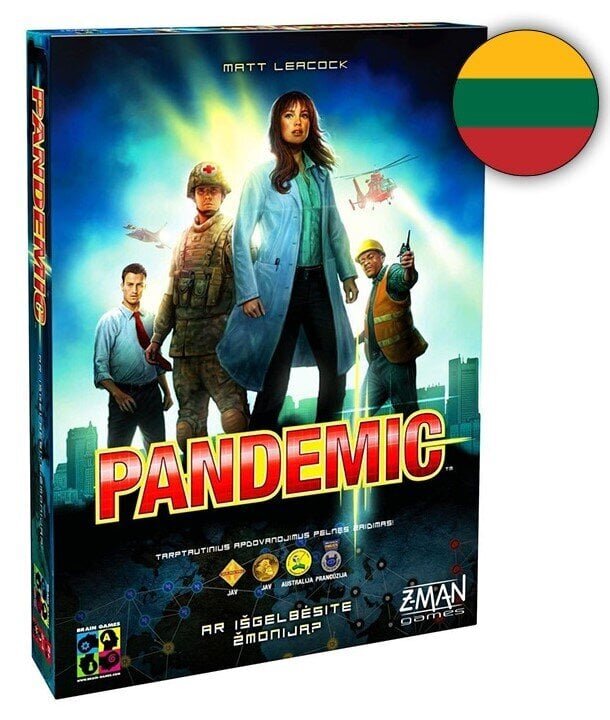 Lauamäng Brain Games Pandemic, LT hind ja info | Lauamängud ja mõistatused | kaup24.ee