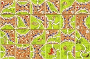 Lauamäng Carcassonne: Kaupmehed ja ehitajad (lisa) LT, LV, EE, RU hind ja info | Lauamängud ja mõistatused | kaup24.ee