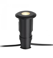 Garden24 светильник для террасы 3W черный IP44 цена и информация | Уличное освещение | kaup24.ee