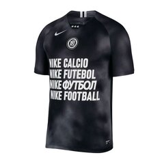 Nike футболка мужская FC Football Jersey M AQ0662-010, черная цена и информация | Мужские футболки | kaup24.ee