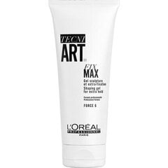 Ultra-tugev juuksegeel L'Oreal Paris Tecni Art Fix Max 200 ml цена и информация | Средства для укладки волос | kaup24.ee