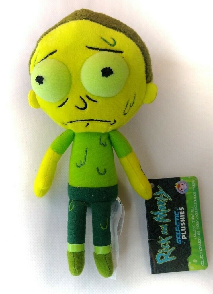 Funko Galactic Plushies: Rick and Morty Toxic Morty Plush цена и информация | Fännitooted mänguritele | kaup24.ee