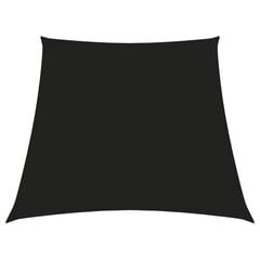 vidaXL päikesevari, must, 4/5x4m, oxford kangas hind ja info | Päikesevarjud, markiisid ja alused | kaup24.ee