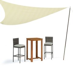 vidaXL päikesevarju post, 250cm, teras, kuldne hind ja info | Päikesevarjud, markiisid ja alused | kaup24.ee