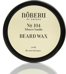 Воск для бороды Noberu No 104 Beard Wax Tobacco Vanilla, 50 мл цена и информация | Средства для бритья | kaup24.ee