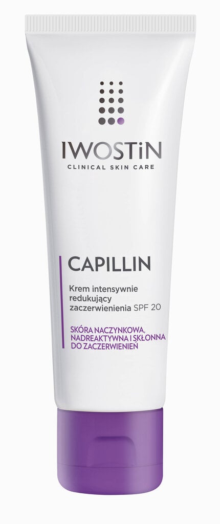 Näokreem kuperoossele nahale Iwostin Capillin, 40 ml цена и информация | Näokreemid | kaup24.ee