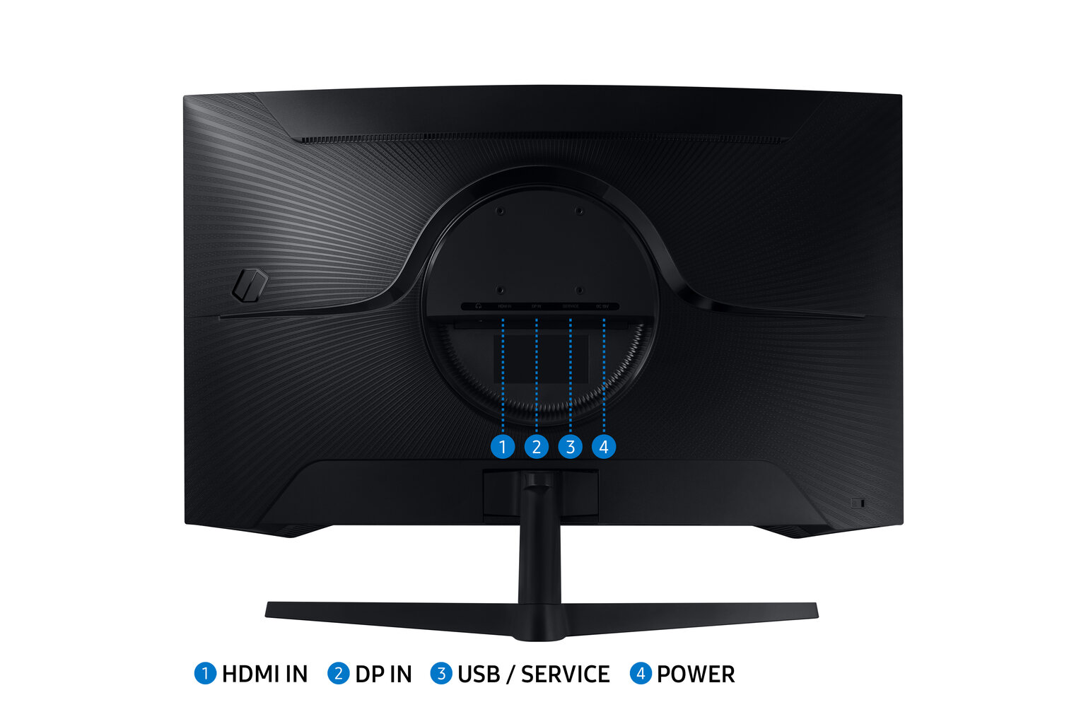 32" nõgus QHD monitor Samsung Odyssey G5 LC32G55TQWRXEN hind ja info | Monitorid | kaup24.ee