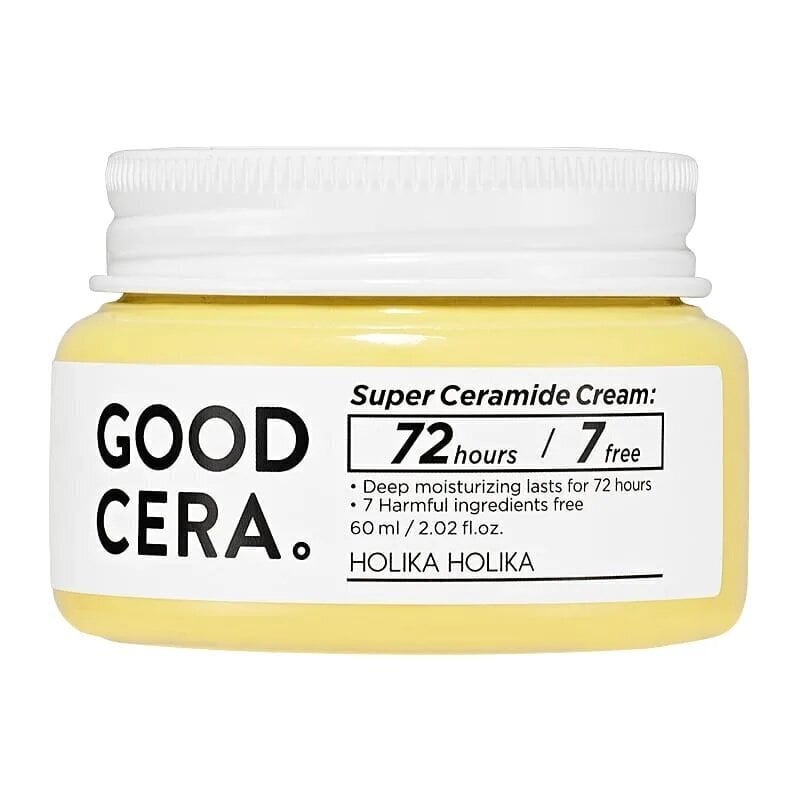 Kauapüsiv niisutav näokreem Holika Holika Good Cera Super Ceramide Cream, 60ml цена и информация | Näokreemid | kaup24.ee