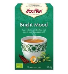 Vürtsikas meeleolutee Bright Mood, Yogi Tea, keskkonnasõbralik, 17 teekotti hind ja info | Tee | kaup24.ee