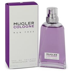 Odekolonn Thierry Mugler Run Free EDC naistele/meestele, 100 ml hind ja info | Naiste parfüümid | kaup24.ee